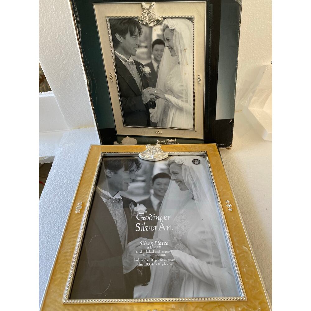 Godinger Silver Art silver-plated wedding photo album decorative photo frame